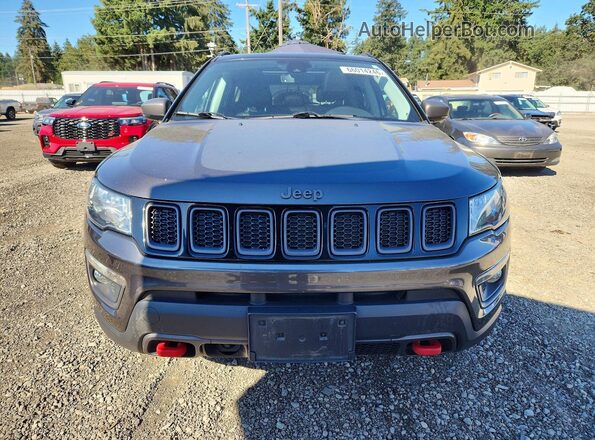 3C4NJDDBXMT545282 2021 JEEP COMPASS Gray Widok z tyłu