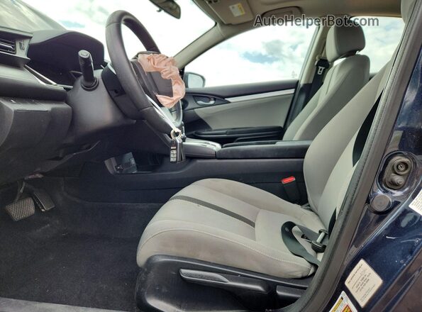 19XFC2F72JE033804 2018 HONDA CIVIC Синий Вид панели приборов