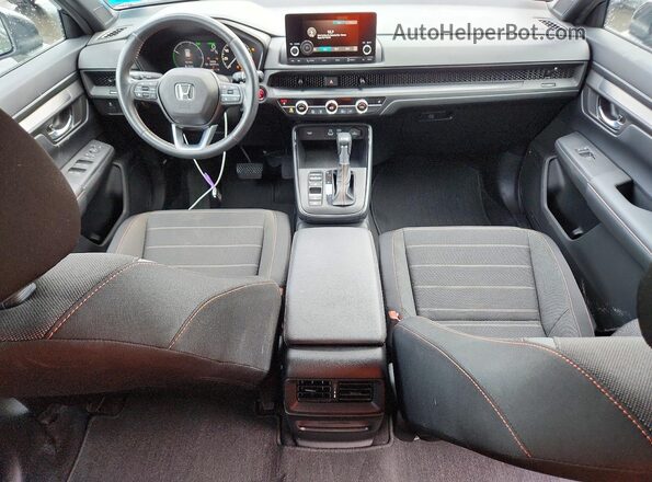 2HKRS6H5XRH813107 2024 HONDA CR-V Синий Вид щитка приборов