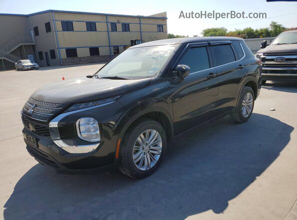 JA4J3TA81NZ002757 2022 MITSUBISHI OUTLANDER Черный Задняя левая четверть