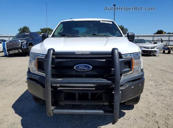 1FTEW1P46KKD91682 2019 FORD F150 White Rear view