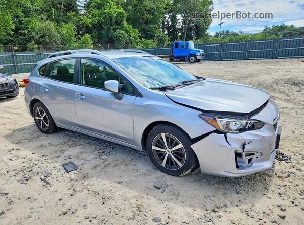 4S3GTAC67K3747883 2019 SUBARU IMPREZA Silver Vista frontal