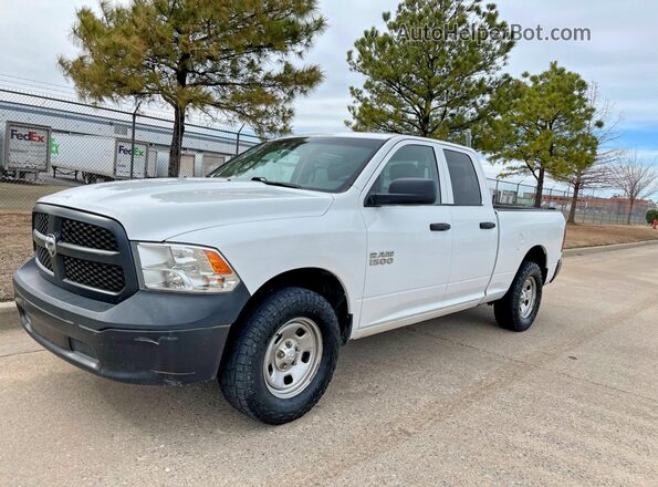 1C6RR7FG6JS274357 2018 RAM 1500 Белый Задняя правая четверть
