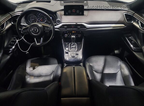 JM3TCBDY1J0221910 2018 MAZDA CX-9 Black Սարքավորումների վահանակի տեսք