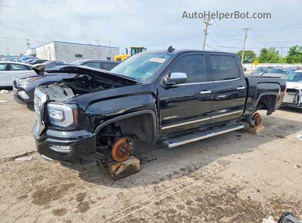 3GTU2PEC4JG569129 2018 GMC SIERRA Black Задня ліва чверть