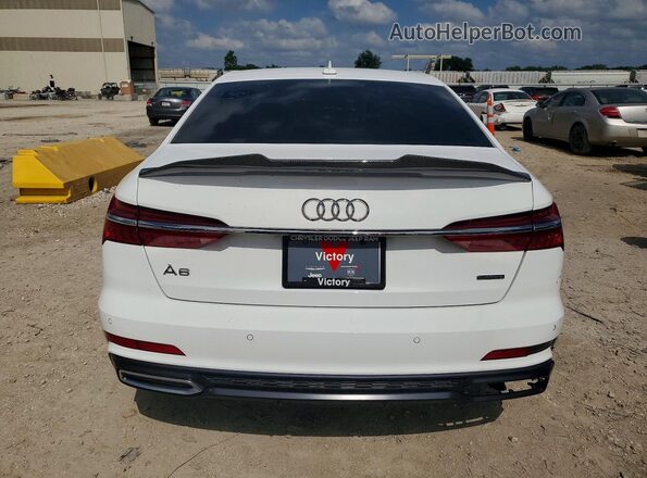 WAUK2AF22KN056168 2019 AUDI A6 White Front interior view