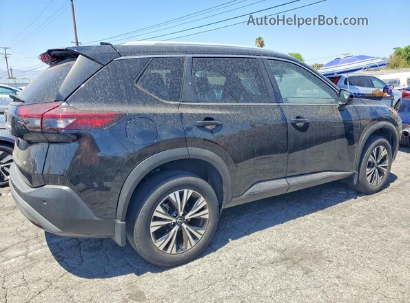 JN8BT3BA4NW043837 2022 NISSAN ROGUE Black წინა მარჯვენა