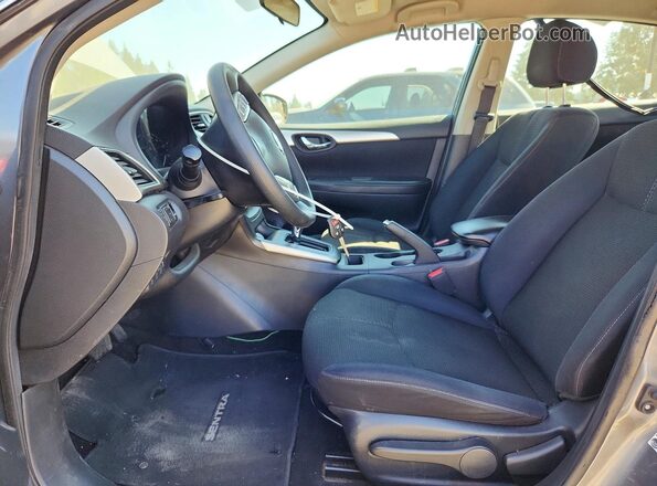 3N1AB7AP1HY406697 2017 NISSAN SENTRA Gray წინა პანელის ხედი