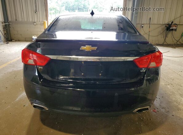 2G1145S36G9151009 2016 CHEVROLET IMPALA Черный Вид салона спереди