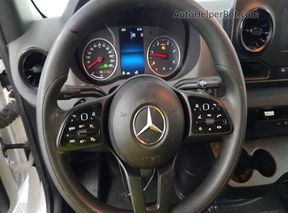 W1Y4NCHY2PT126508 2023 MERCEDES-BENZ SPRINTER White Widok naklejki z numerem VIN