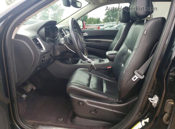 1C4RDJDG3HC737390 2017 DODGE DURANGO Черный Вид панели приборов