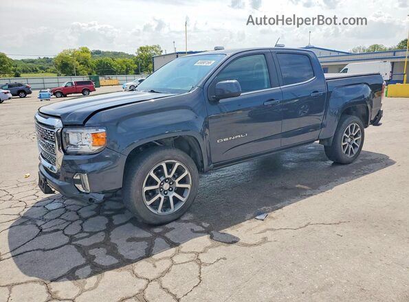 1GTG6EEN4M1110614 2021 GMC CANYON Gray Հետևի ձախ