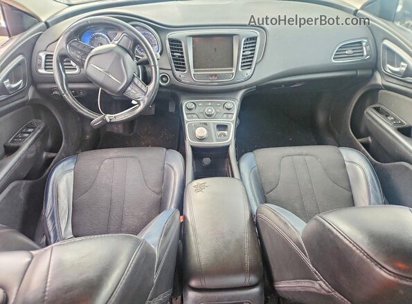 1C3CCCAB9GN127188 2016 CHRYSLER 200 Серый Вид щитка приборов