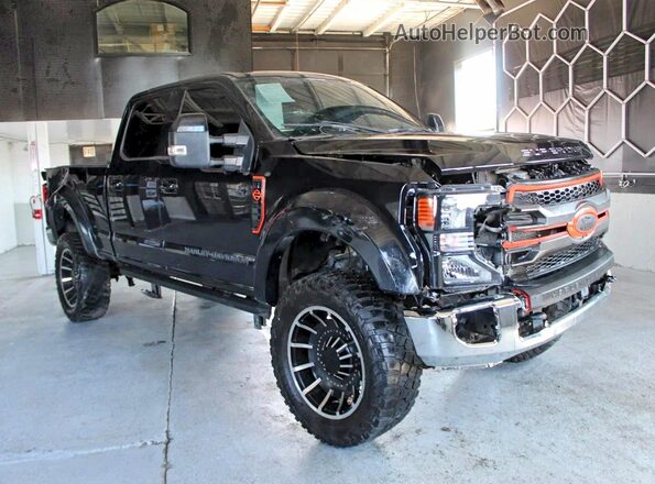 1FT8W2BT4MED15543 2021 FORD F250 Black უკანა მარცხენა