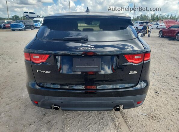 SADCK2GXXLA636367 2020 JAGUAR F-PACE Black წინა სალონის ხედი