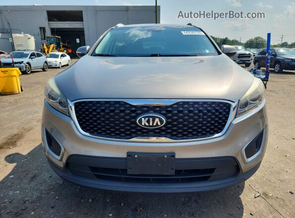5XYPGDA52HG213131 2017 KIA SORENTO Серый Вид сзади