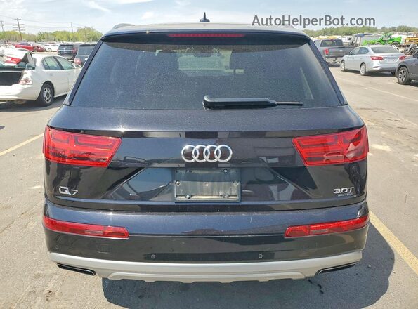 WA1LAAF73JD042364 2018 AUDI Q7 Black Vista interior delantera