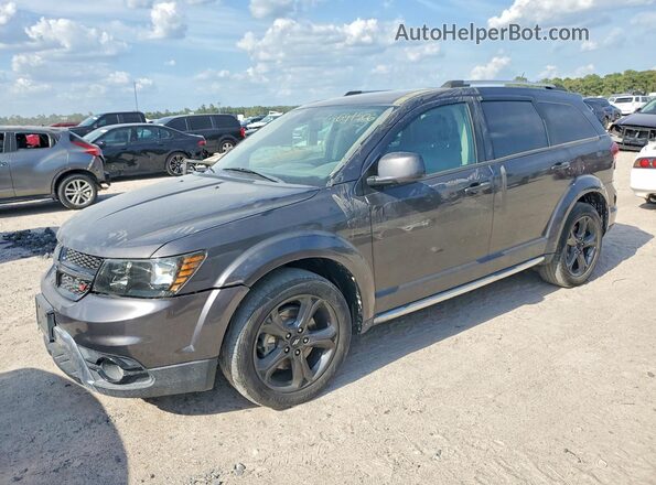 3C4PDDGG3JT370845 2018 DODGE JOURNEY Gray Rear left
