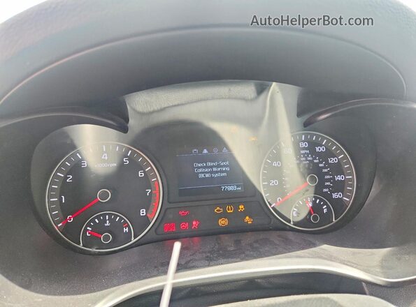 5XXGT4L38LG397253 2020 KIA OPTIMA Black Հետևի նստատեղերի տեսք