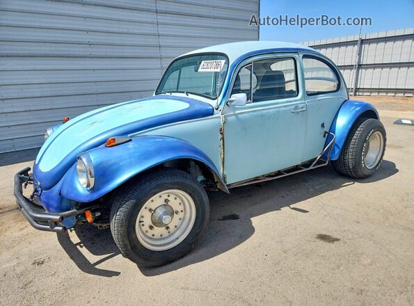 112225826 1972 VOLKSWAGEN BEETLE Синий Задняя левая четверть