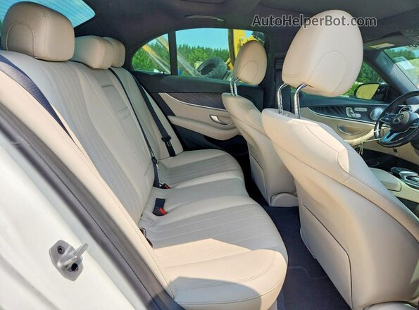 WDDZF8DB4LA747167 2020 MERCEDES-BENZ E-CLASS White Vista interior trasera