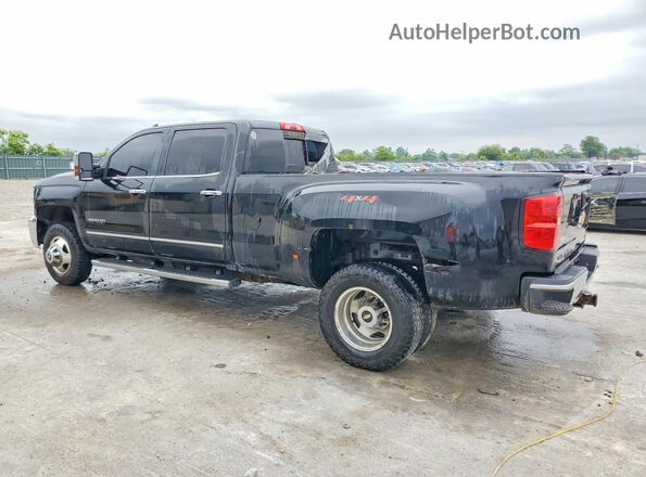 1GC4K0CYXJF108895 2018 CHEVROLET SILVERADO Black Trasero derecho