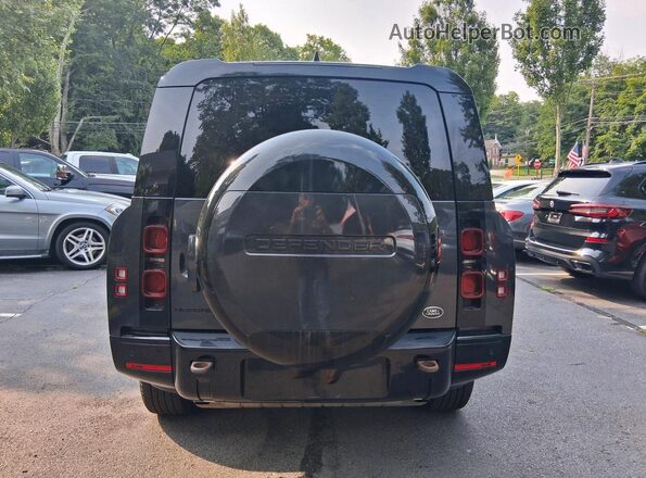 SALE2FEU3P2185201 2023 LAND ROVER DEFENDER Charcoal Vista trasera