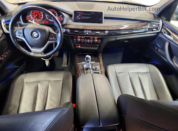 5UXKT0C50G0S78381 2016 BMW X5 Серый Вид щитка приборов