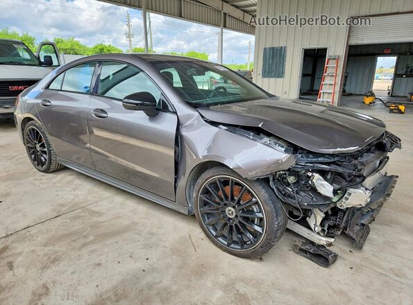 WDD5J4GB7LN064664 2020 MERCEDES-BENZ CLA-CLASS Gray Front view
