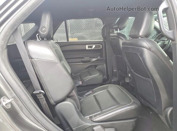 1FMSK7DH6LGA76986 2020 FORD EXPLORER Gray ძრავის განყოფილების ხედი