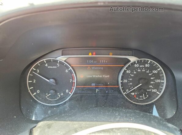 1N4BL4CV1KC190977 2019 NISSAN ALTIMA Red Widok tylnych siedzeń