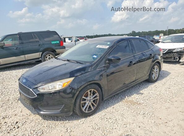 1FADP3FE7JL243862 2018 FORD FOCUS Black უკანა მარცხენა