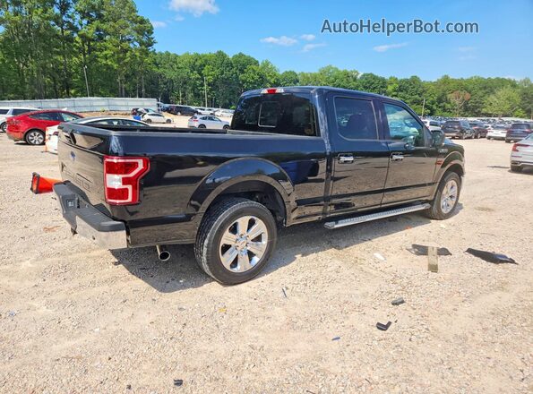 1FTEW1C51KFB00352 2019 FORD F150 Black Przód prawy