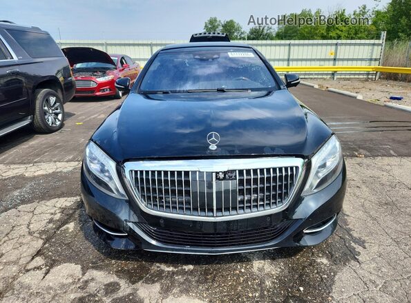 WDDUG8FB8GA239858 2016 MERCEDES-BENZ S-CLASS Black Rear view