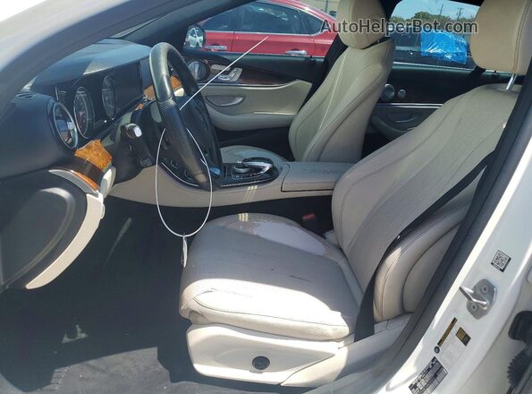 WDDZF4JB1HA035820 2017 MERCEDES-BENZ E-CLASS White Вид панелі приладів