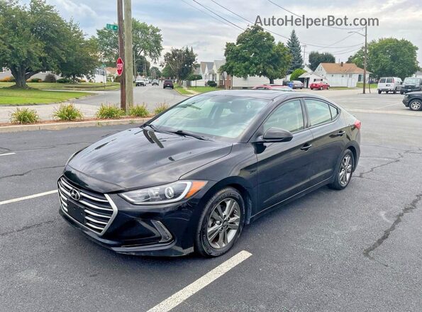 5NPD84LF1HH194151 2017 HYUNDAI ELANTRA Black Rear right