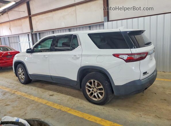 1GNERFKW1JJ117878 2018 CHEVROLET TRAVERSE White Trasero derecho