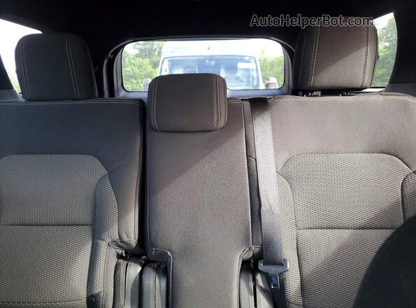 1FM5K7D85HGC64662 2017 FORD EXPLORER Charcoal Widok wnętrza z tyłu