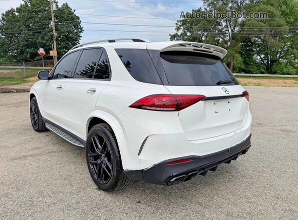 4JGFB8GB5MA396514 2021 MERCEDES-BENZ GLE-CLASS Белый Передняя правая четверть