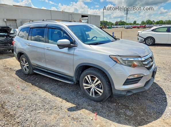 5FNYF5H66HB044735 2017 HONDA PILOT Серебряный Вид спереди