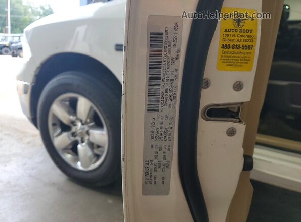1C6RR6LM8GS347788 2016 RAM 1500 White Widok naklejki z numerem VIN