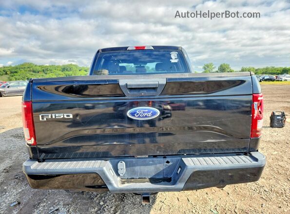 1FTEW1EP8GKF79933 2016 FORD F150 Black Vista interior delantera