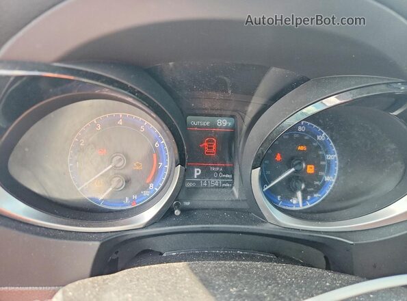 2T1BURHE0GC517090 2016 TOYOTA COROLLA White Вид задніх сидінь