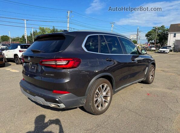 5UXCR6C52KLL26024 2019 BMW X5 Gray Widok z przodu