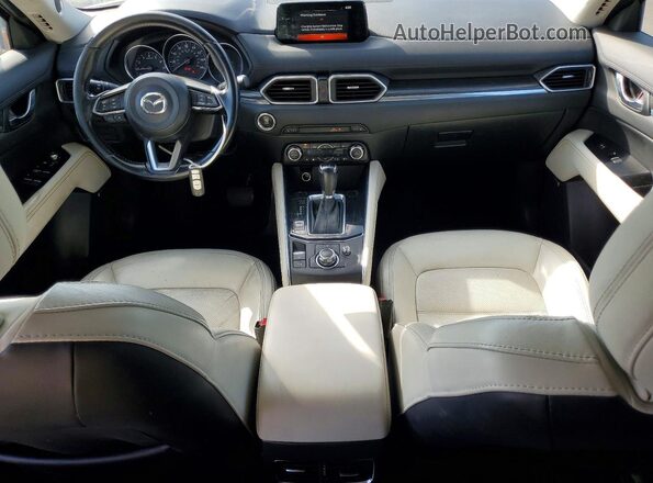 JM3KFBDL0H0222497 2017 MAZDA CX-5 Gray ხელსაწყოთა პანელის ხედი