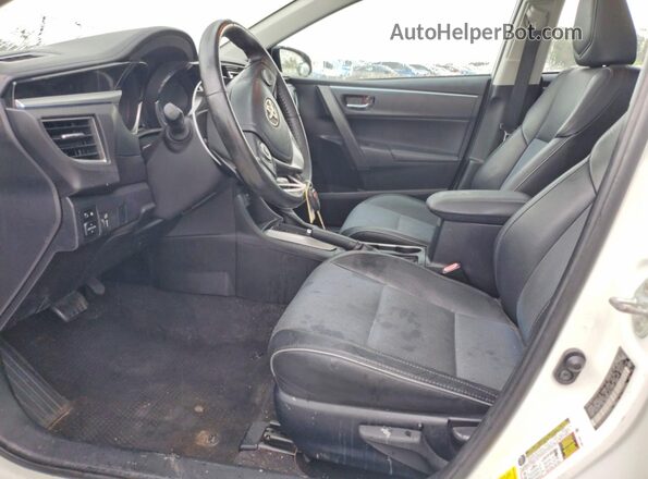 2T1BURHE0GC517090 2016 TOYOTA COROLLA White Вид панелі приладів