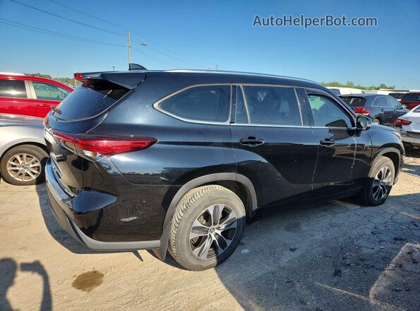 5TDHZRBH8LS508279 2020 TOYOTA HIGHLANDER Black Delantero derecho