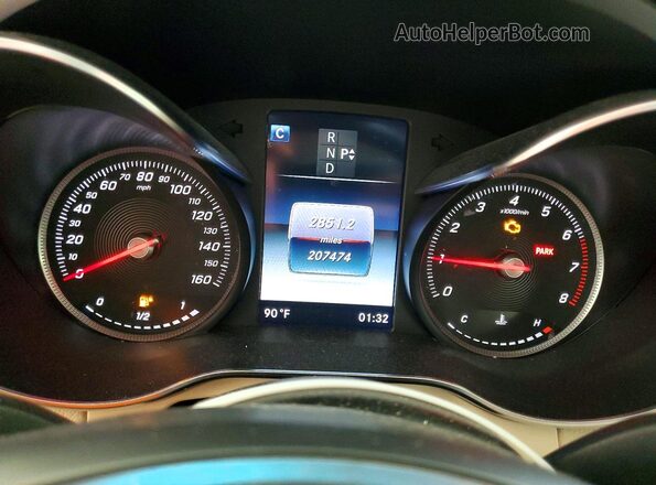 WDC0G4KB2JF366715 2018 MERCEDES-BENZ GLC-CLASS White Vista de los asientos traseros