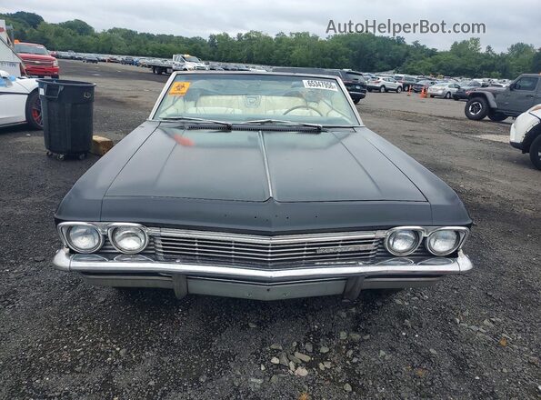 16675T210452 1965 CHEVROLET IMPALA Black Հետևի տեսք