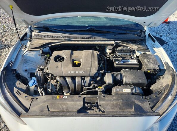 KMHTG6AF0KU012803 2019 HYUNDAI VELOSTER White Widok komory silnika